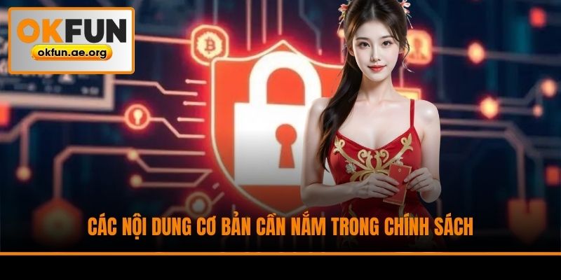 Các nội dung cơ bản cần nắm trong chính sách