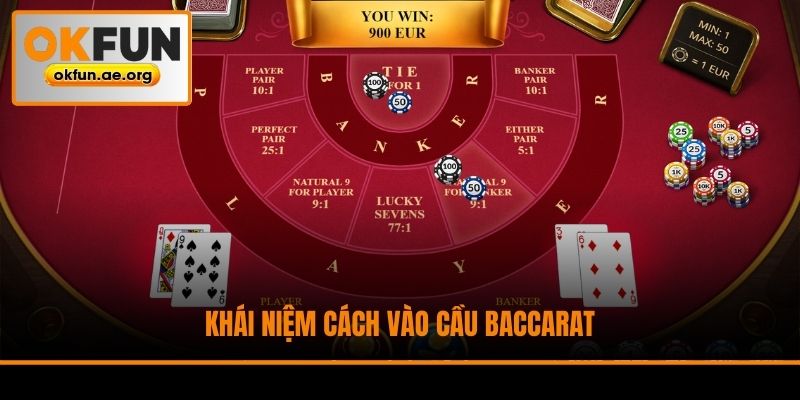 Khái niệm cách vào cầu Baccarat
